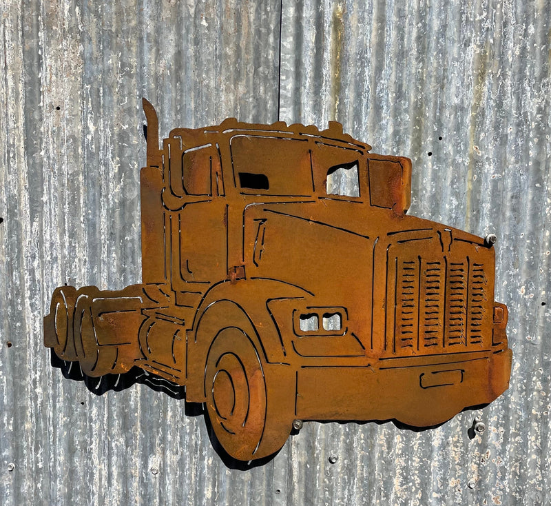 Truck Metal Wall Art-Old n Dazed