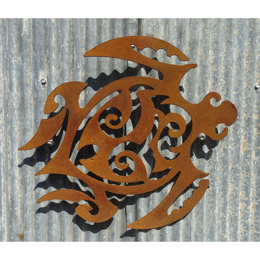 Turtle Metal Wall Art-Old n Dazed