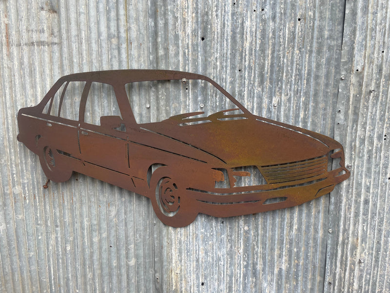 VH Holden Commodore Metal Wall Art-Old n Dazed