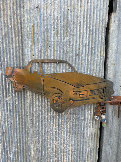 WB Holden Ute Metal Wall Art-Old n Dazed
