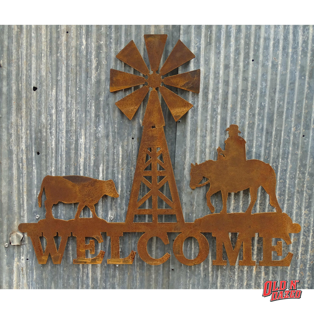 Welcome Sign | Welcome Signs | Metal Welcome Signs – Old n Dazed