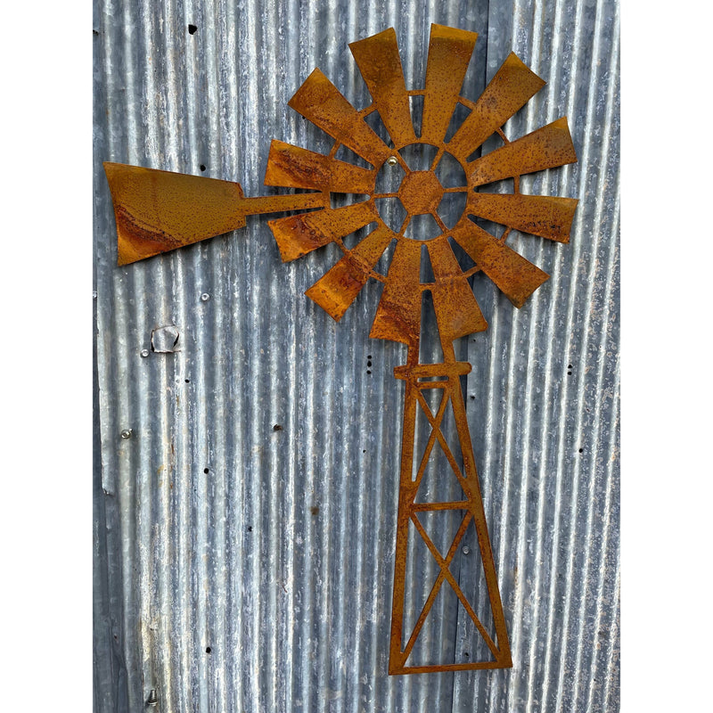 Windmill Metal Wall Art-Old n Dazed