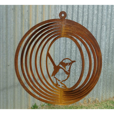 Wren Metal Wind spinner-Old n Dazed