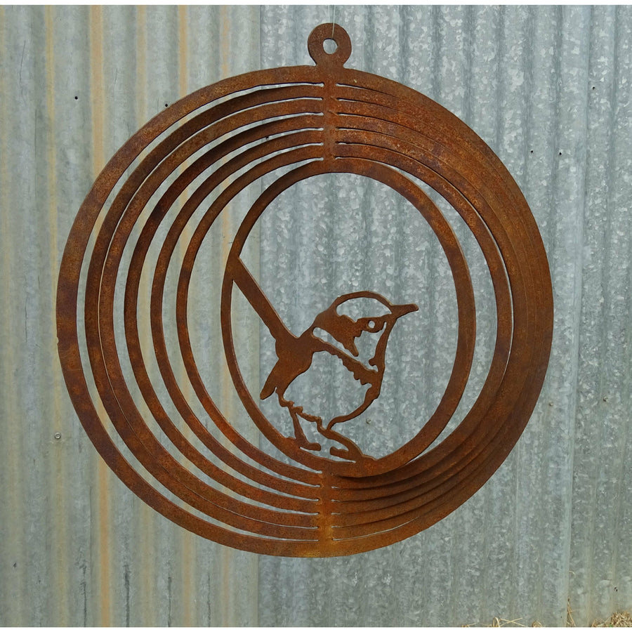 Wren Metal Wind spinner-Old n Dazed